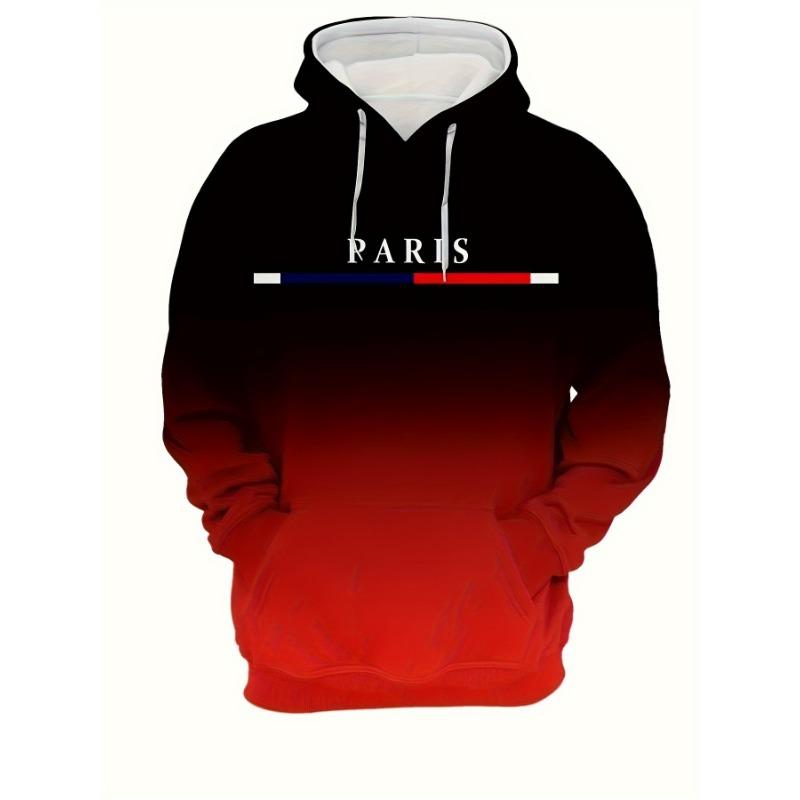 Men's Hoodie  3D Gradient Print Sweatshirts For Men Casual Hooded Shirt Y2k Hoodies Pullover Clothes Harajuku Top Men's Clothing