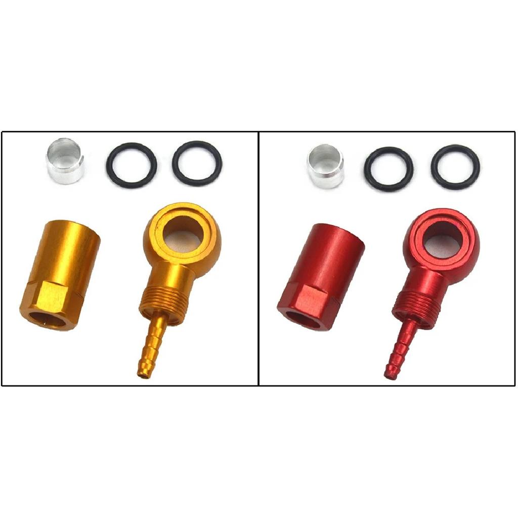 Bicycle Hydraulic Disc Brake Tubing Set Olive Head Connector Five-wire Body BH90 For SLX XT Cycling Brake Accessories