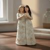 Handgeschilderd Familiebeeldje Sentimenteel Cadeau Herdenkingsrelatie Beeldhouwwerk Creatief Ontwerp