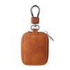 Fashion Imitation Leather Earphone Case Shockproof Earphone With Hook Cover Protective Case