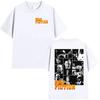 Camisetas Gráficas Vintage de los 90 de la Película Pulp Fiction para Hombre y Mujer Moda Algodón Manga Corta Camiseta Ropa Hip Hop Gótica Y2k Camiseta