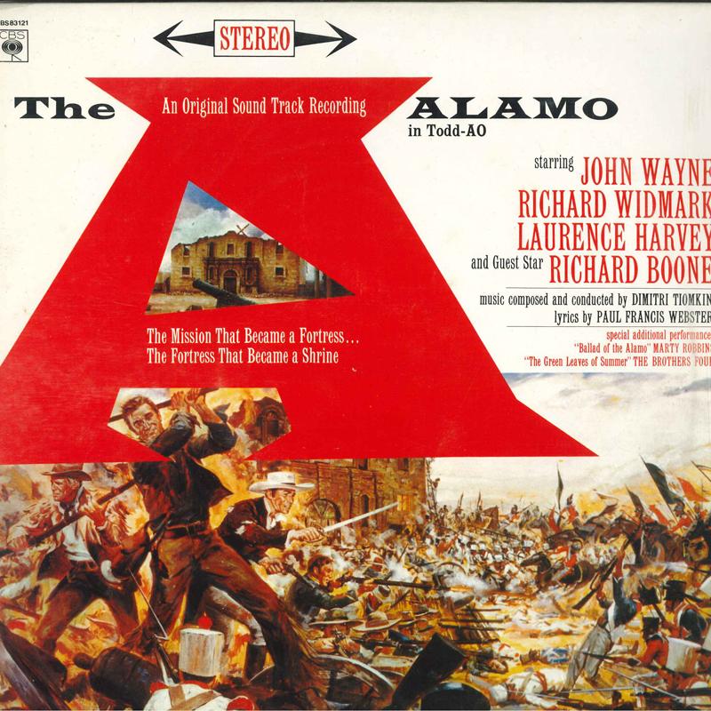 

LP Record DIMITRI TIOMKIN - Alamo (In Todd-AO) CBS83121 CBS 1978 France Soundtracks & Musicals Used
