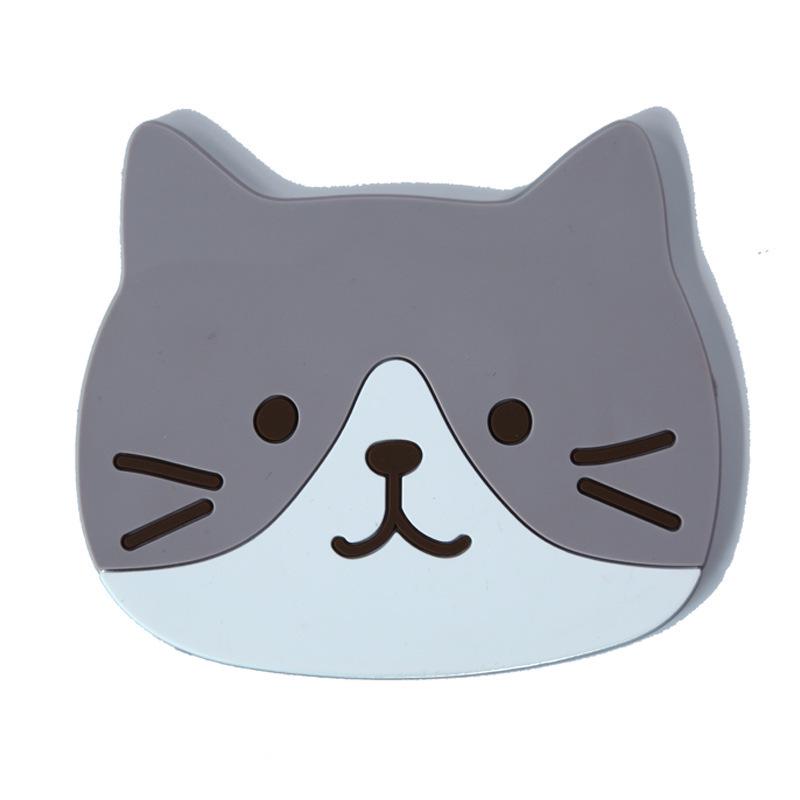 Adorable Cat & Puppy Silicone Coaster: Heat-Resistant, Non-Slip Placemat