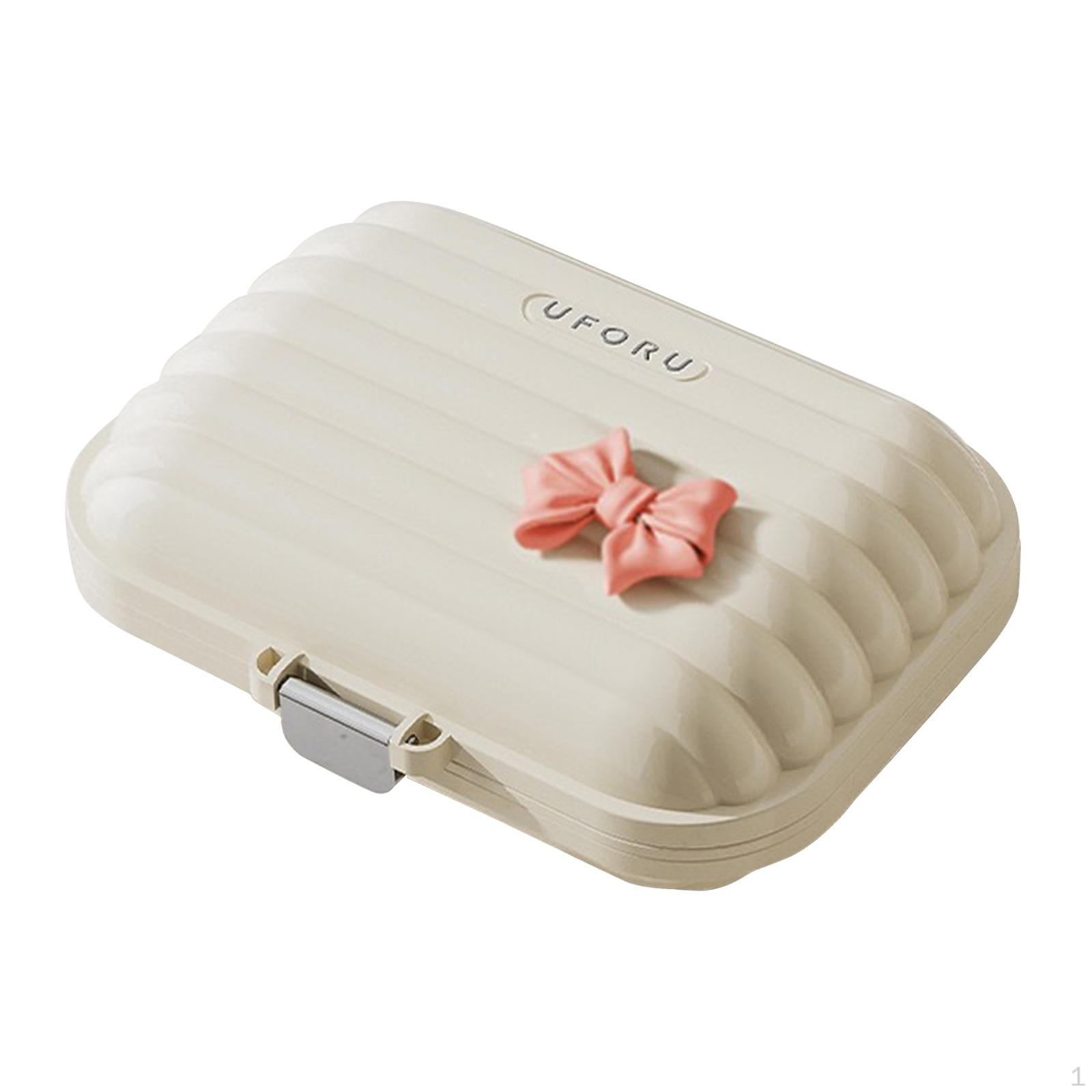 

Дорожный органайзер с 7 отделениями, небольшой карманный кошелек, прочный, простой в использовании, ежедневный органайзер для