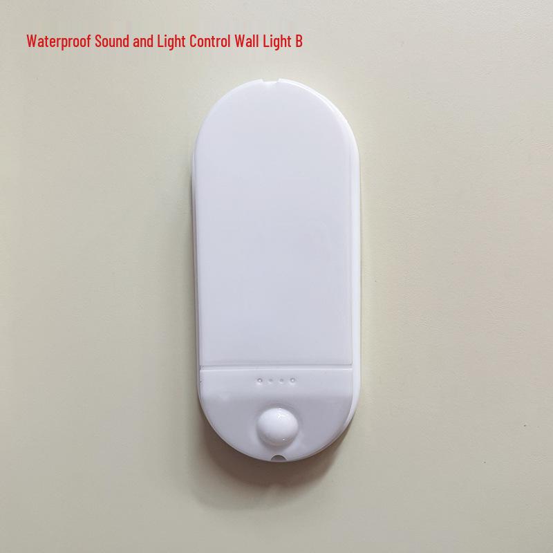 Waterproof LED Motion Sensor Emergency Light for Stairways and Garages