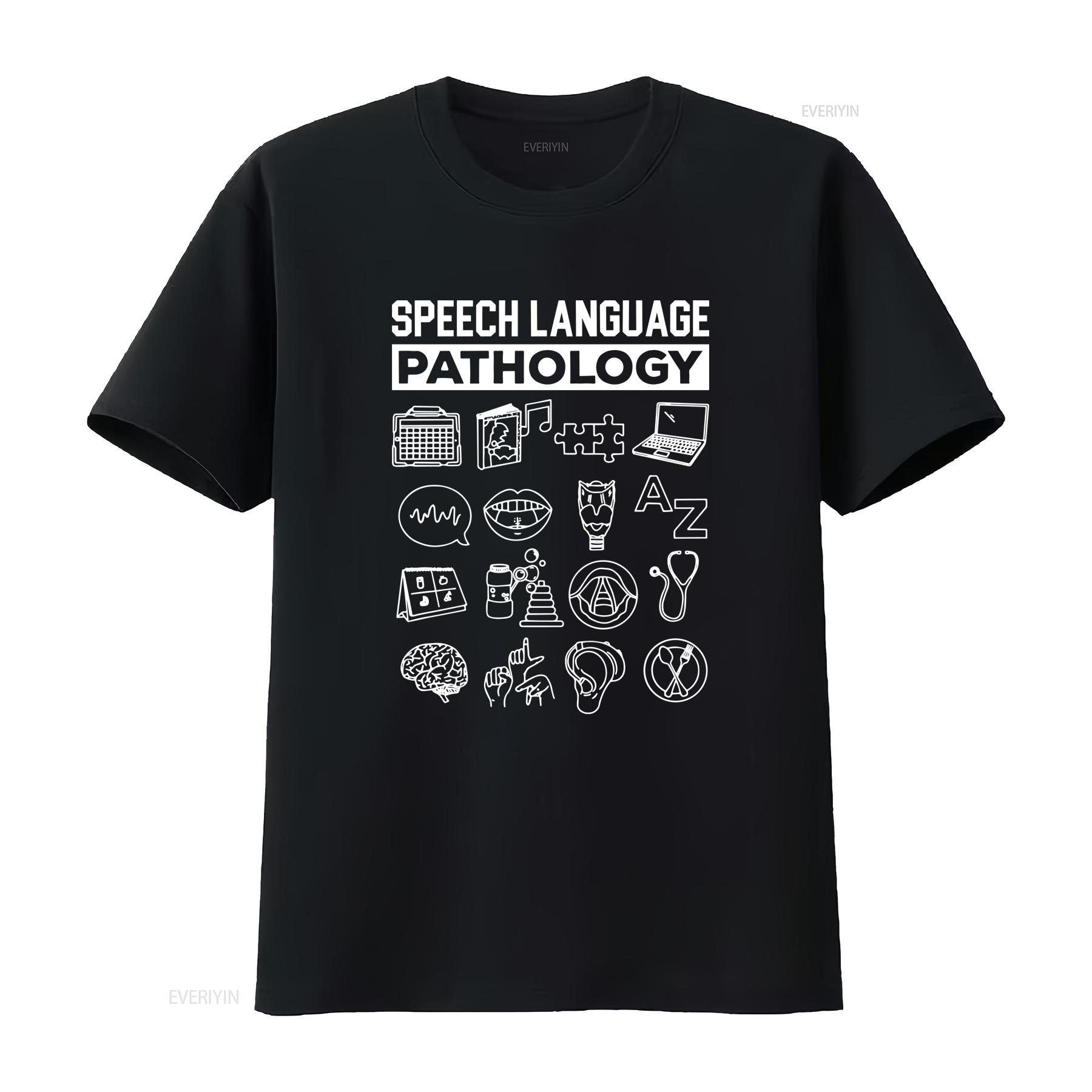 

Speech Language Pathology T Shirt SLP PathologisT TherapisT Therapy Future Graduation vintage Washed Casual Stretched 4XL