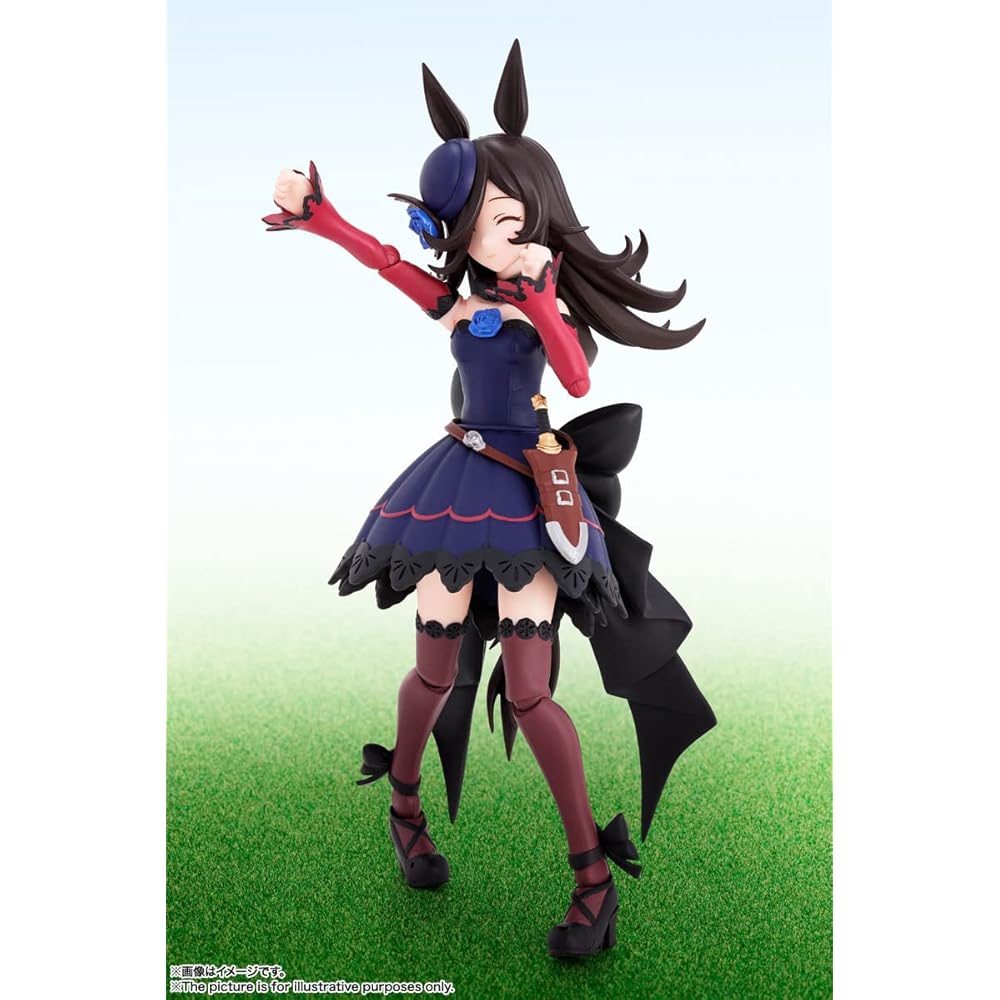 TAMASHII NATIONS S.H. Figuarts Uma Musume Rice Shower 120mm Painted Action Figure ABS PVC