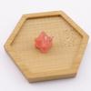24mm Natural Agate Amethyst & Rose Quartz Hexagram Pendant