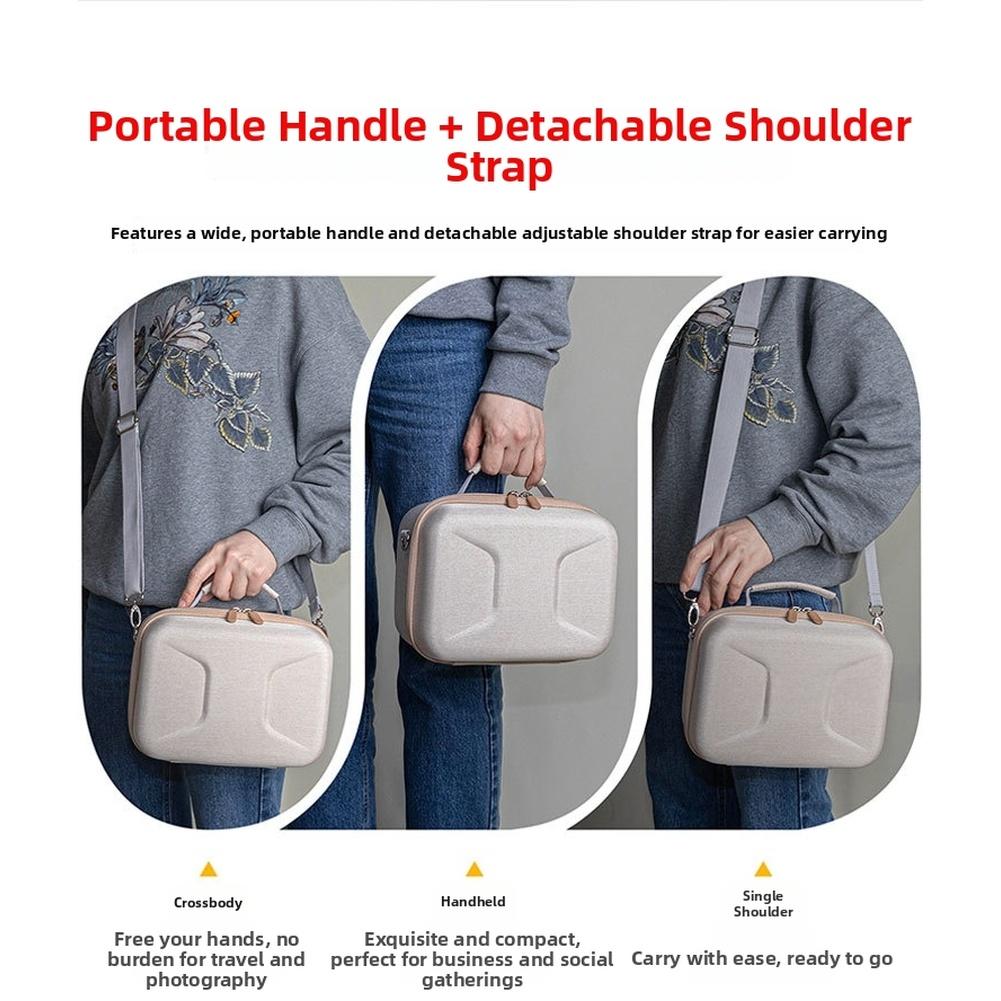 2 Carrying Ways Digital Camera Case EVA Storage Bag For Fujifilm Smart 2 Photo Printer Organizer Case For Outdoor Photography