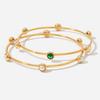 Design Sense 18K Gouden Parelarmband Trendy Veelzijdige Sieraden