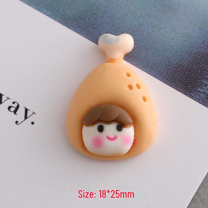 DIY Cute Cartoon Animal Resin Accessories: Hair Clips, Ties, Phone Charms