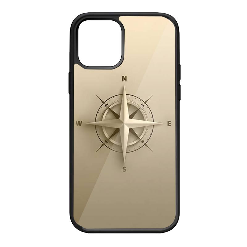 Compass Phone Case For Samsung S7 S8 S9 S10 S20 S30 Edge Plus Note 7 5 8 9 10 20 Pro Shell Silicone PC+TPU Cover