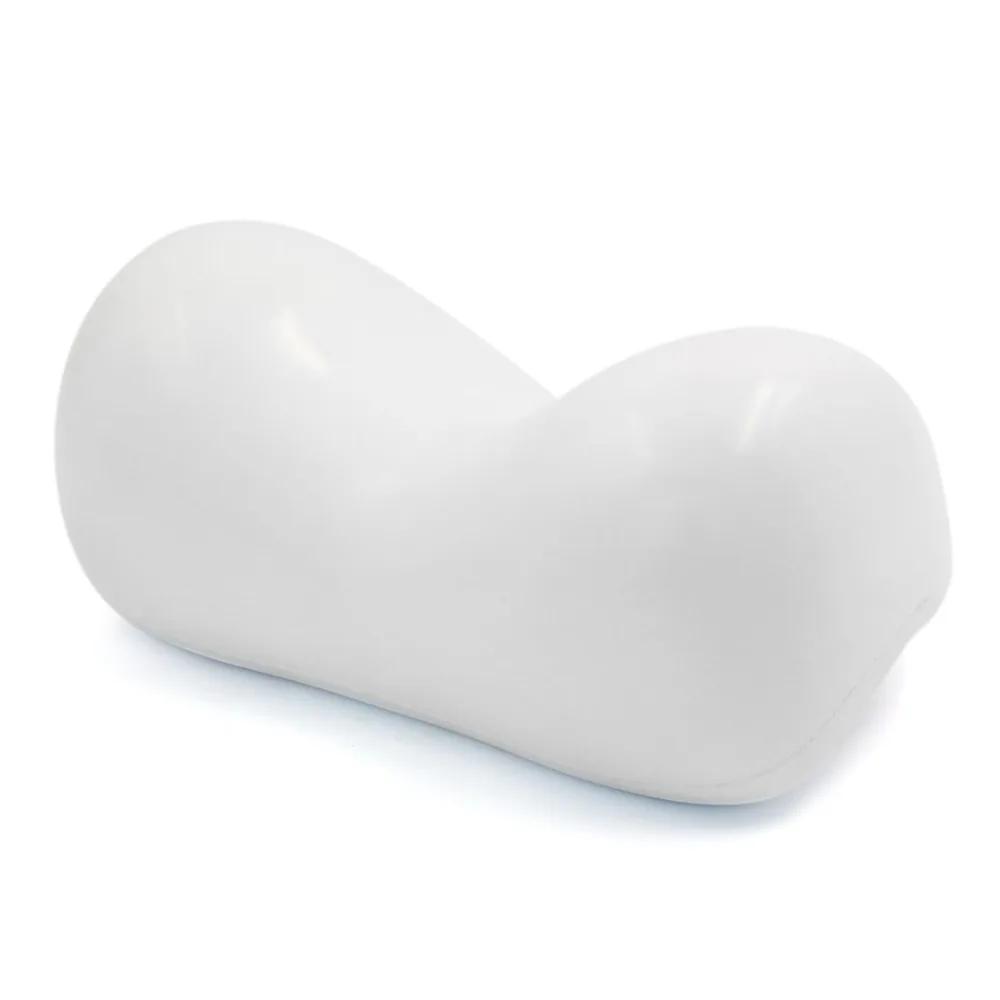 Polyurethane Foam With Suction Cup Bathtub Pillow Waterproof HeartShape Bathtub Massage Pillow Cervical Spine Pillow Memory Foam