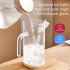 Large-capacity Glass Oil Bottle with Handle Soy Sauce Jars Olive Oil Dispenser  Condiment Storage