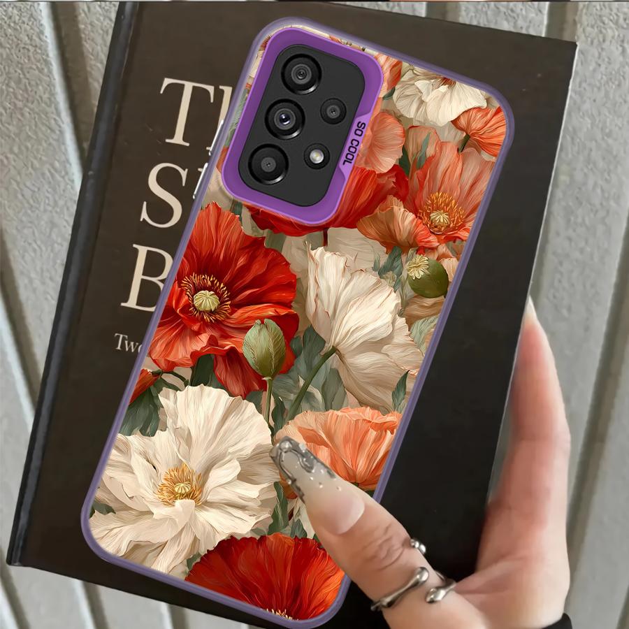 

Elegant Chrysanthemum Phone Cover Case for Samsung Galaxy A13 A14 A17 A20s A31 A21s A23 A15 A16 A34 A35 A26 A24 A25 A12 Galaxy A25 5G