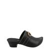 Phobos Leather Mules Black