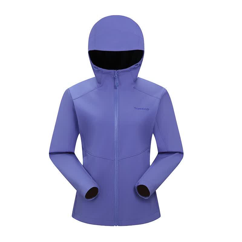 Toread Women s Windproof Softshell Jacket XL генцианвиолет