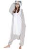 Silver Wolf Kigurumi Costume, Unisex, One Size Fits All