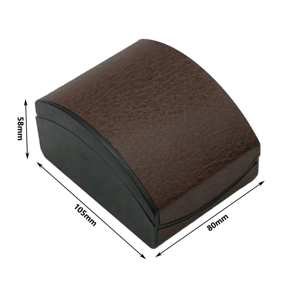 Single Watch Watch Case Vintage Leather Wristwatches Box Luxury Watch Storage Organizer Travel Use
