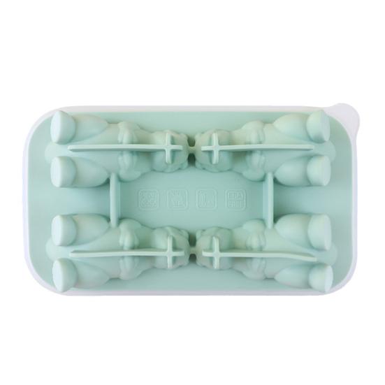 Ice Cube Mold 3D Dinosaur Shape Ice Cube Tray with Lid Whiskey Cocktails