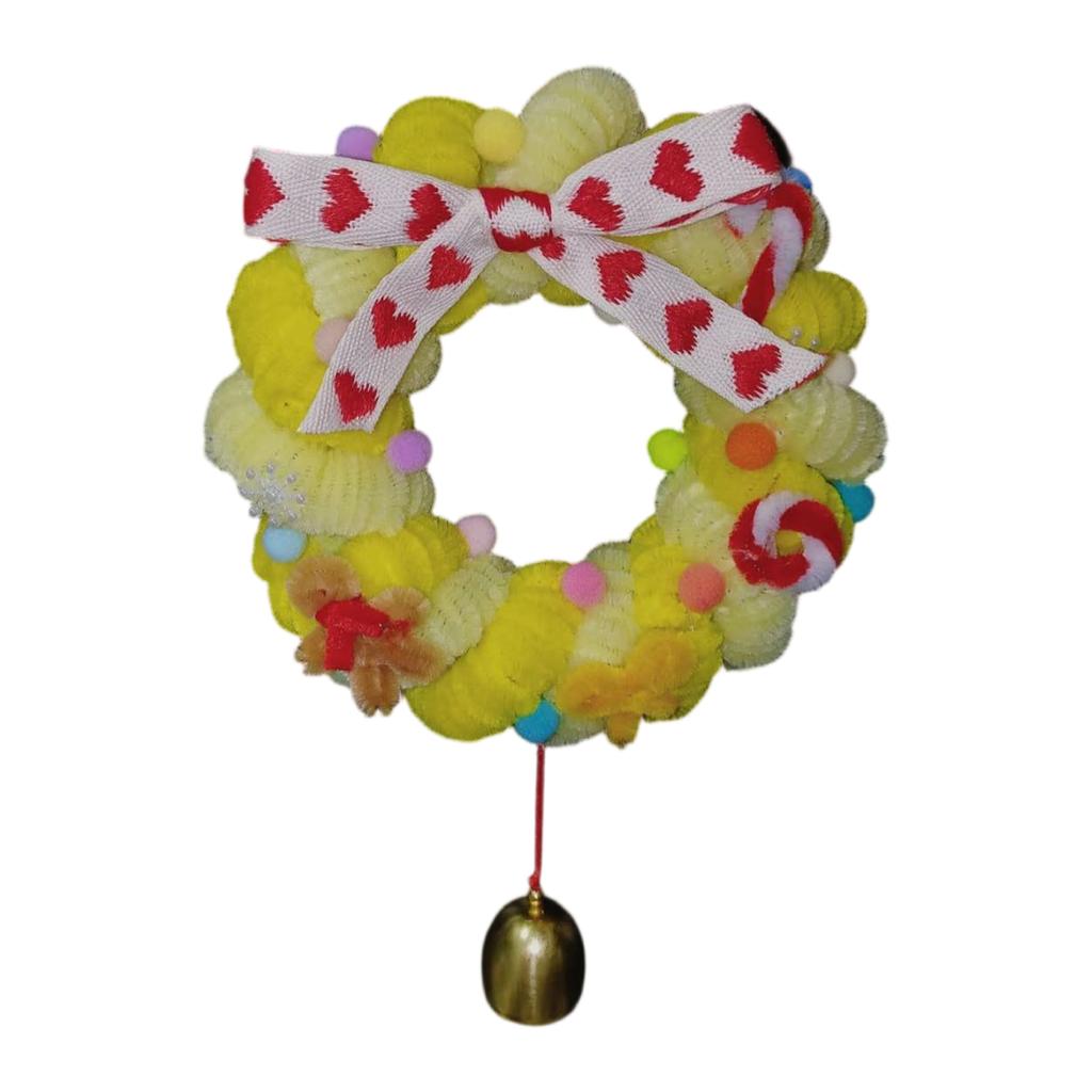 Christmas Wreaths For Front Door - 15.75x9.84x2.76 Inches, Garland Hangable Decor, Ornaments Tree Decorations Winter