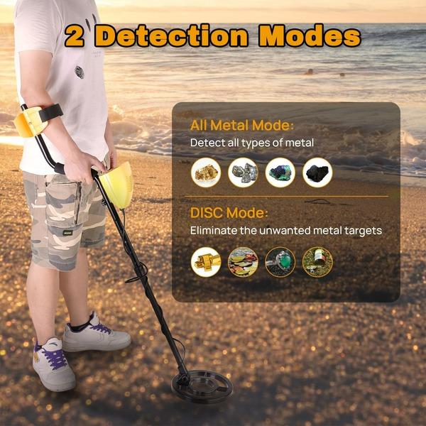 Metal Detector Treasure Search Digger Finder Hunter LCD Display Deep Sensitive Waterpoof Coil Gold Jewelry
