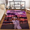 GTA VI Girl Sunset City Plane Rug Video Game Fans Home Decor Bedroom Floor Mat Wall Art