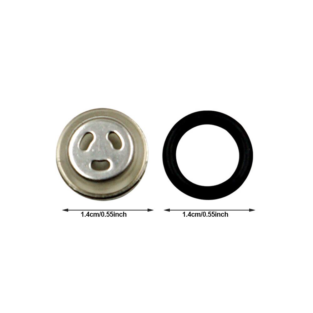 2pcs Motorcycle Upper Pump Master Cylinder Brake Pump Oil Window Mirror Sight Glass Rubber Gasket
