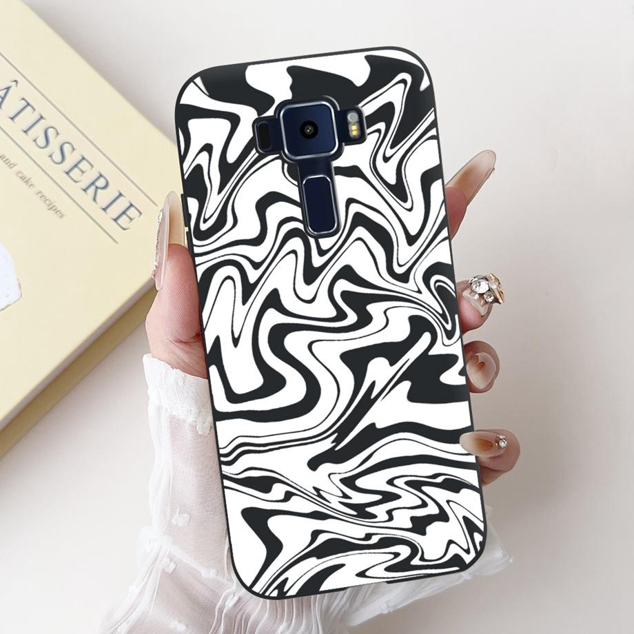 For ASUS Zenfone 3 ZE520KL Z017D 4 Max ZC520KL X008D 3 Max ZC520TL Case Soft Silicone Back Cover Love Heart Butterfly Flower Bag