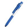 4 In 1 Touch Screen Capacitive Ballpoint Pens With LED Light For Tablet(Blue)