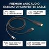 Plug and Play eARC ARC to Optical Converter Optical Audio Adapter  Soundbar Connection