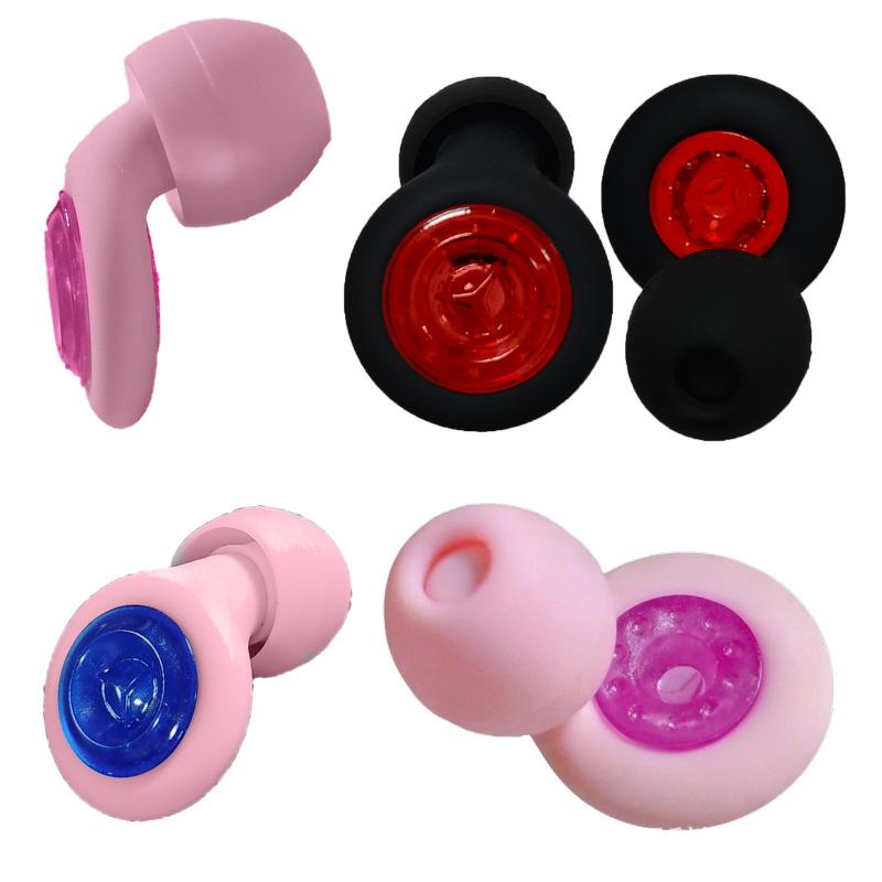 Earplugs - Super Comfortable Reusable Noise Cancelling Earplugs for Sleep, Focus, Travel, Noise Sensitive | Flexible Fit