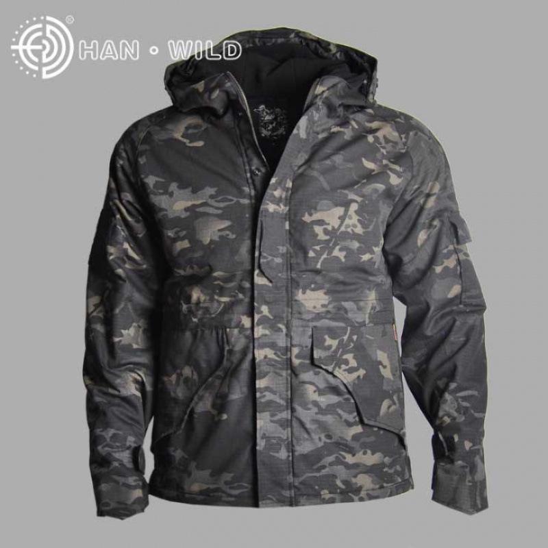 Herren- und Damen-Wasserdichte Camouflage-Taktische Jacke Set - Winddicht, mit Plus-Samt, Verdickt für Herbst und Winter.