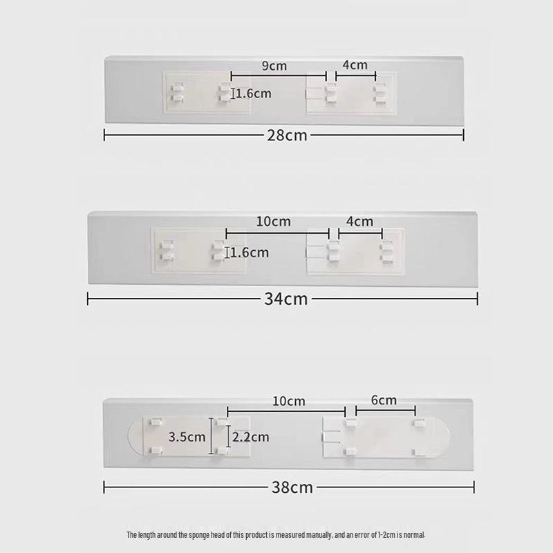 Универсальная супервпитывающая складная насадка для швабры из ПВА для домашней уборки Durable & Super Absorbent Mop Head (28cm Small)