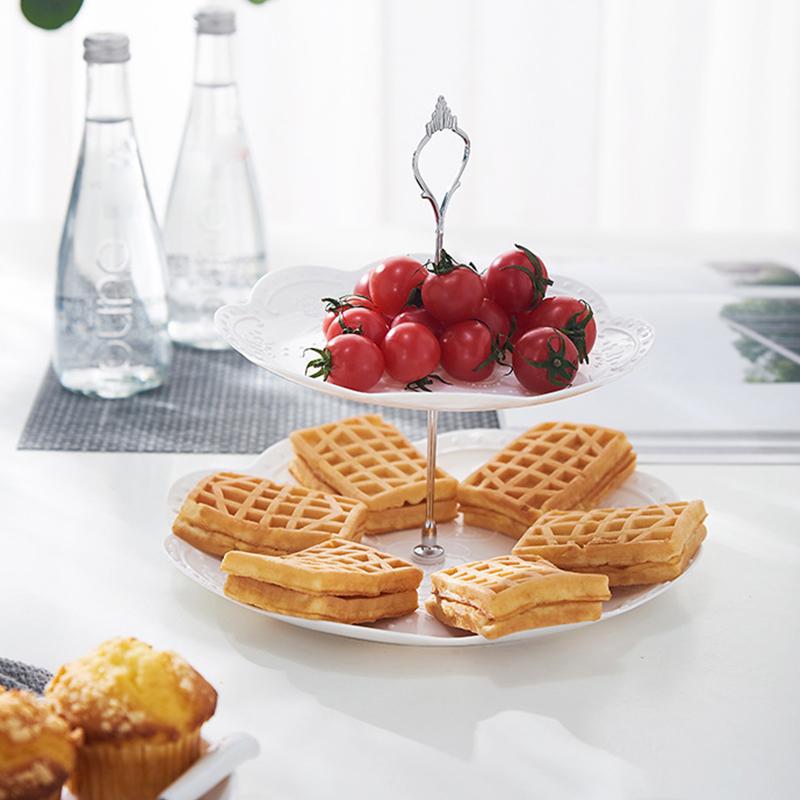 2/3 Katlı Cupcake Standı Servis Standı Tatlı Kulesi Meyve Tepsisi Çay Partisi Bebek Partisi Düğün Noel Partisi İçin