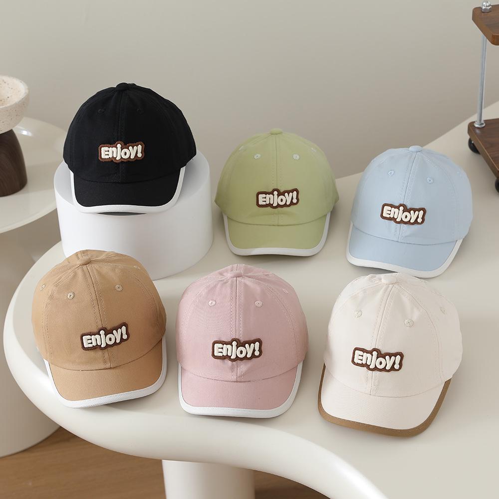 Children's Korean Style Duckbill Baseball Cap - Sun Protection for Spring & Autumn Toddlers