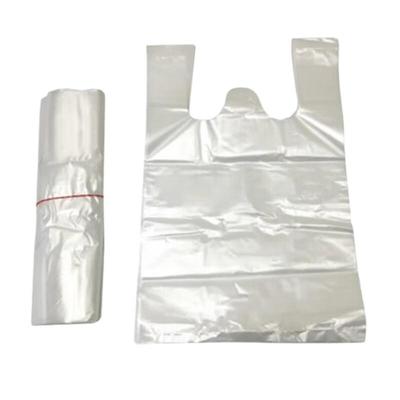 Transparent T-Shirt Shopping Bags