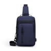 Men's Chest Bag Multifunctional Lightweight Large Capacity Commuting Nylon Outdoor Crossbody Bag