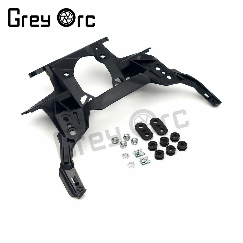 Motorcycle Black Upper Stay Cowl Headlight Bracket For YAMAHA YZF R1 2015 2016 2017 2018   Moto Fairing