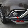 Front & Rear Fog Light Cover Surrounds Kits For Mitsubishi Outlander 2016-
