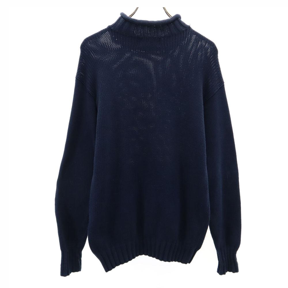 POLO COUNTRY Ralph Lauren Old Long sleeve Cotton knit sweater Women Used