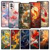 Goldfish Swimming Phone Case Cover for Redmi 14C 10C Note 15 14 13 12 10 11 K40 Pro Plus 5G Soft TPU Shockproof Shell Capas Bags