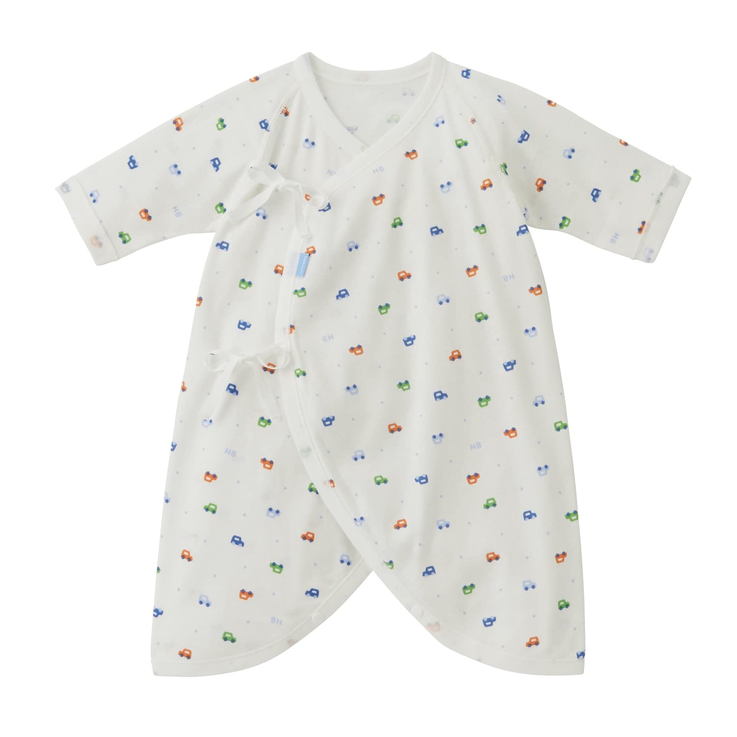 

Miki House Hot Biscuits Combi Boys and Baby Undershirt, Girls, Newborn, Clothes, Blue, 50cm, 70-2309-492 синий