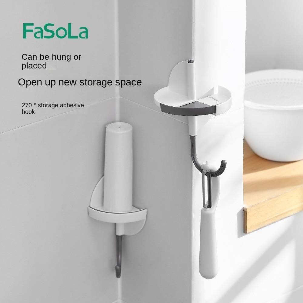 

Круглый крючок без дырокола Крючок 2-в-1 Простой дверной крючок для кухни