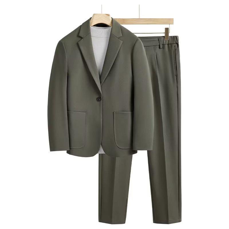 Spring Autumn Men Clothing Suit Jackets Korean Popular Clothes Men Men's Suits Sack Man Dress Male Coat Mens Blazzer Blaser Top