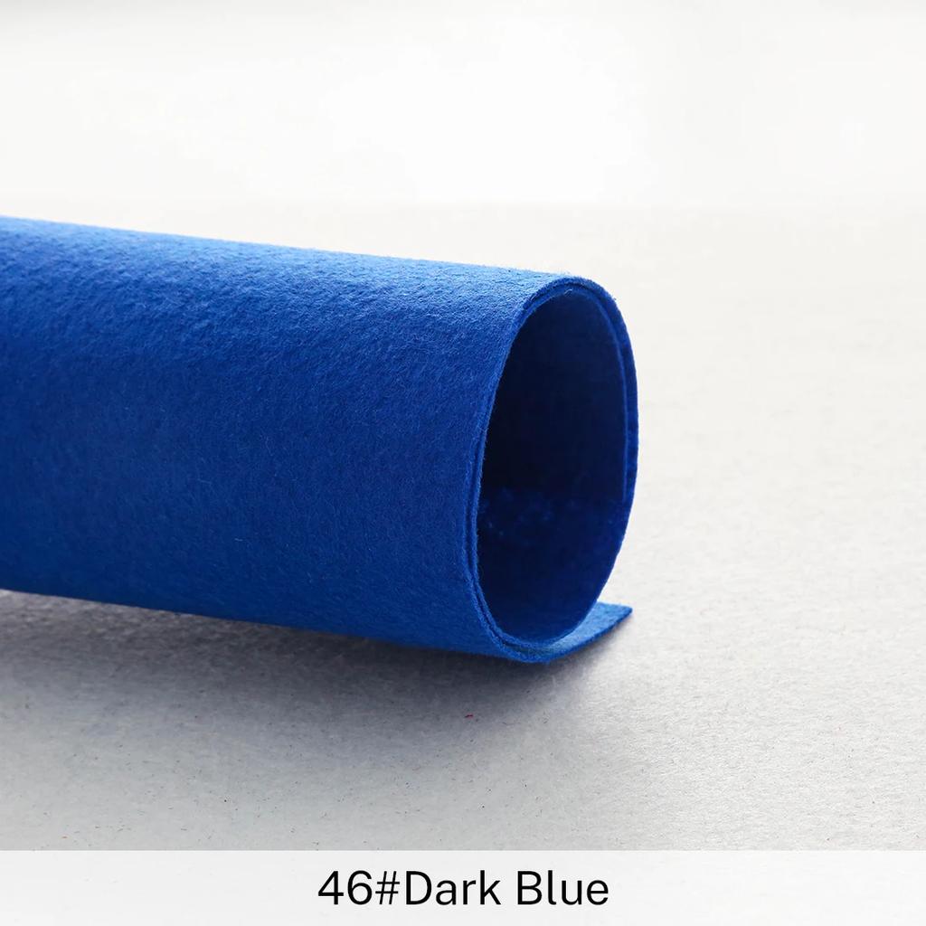 90x45cm Soft Felt Fabric Non-woven Felt Fabric Sheet Patchwork DIY Sewing Dolls Crafts Accessories Material 1mm Thick TJ10300