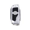 Mecha Silver Smart Key Fob Case Shell Cover For BMW X5 X6 X7 iX i5 i7 5 7 24+
