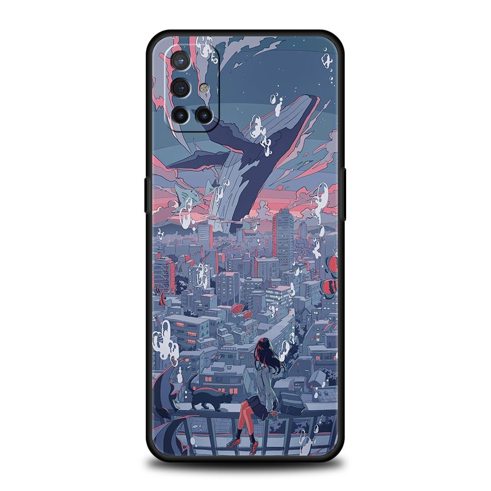 

Phone Case For OnePlus 12 11 10 9 Pro 9T 12R 10R 9R 9RT 10T 8T 8 7 6T 7T Nord 2T CE 2 5G N200 N10 Cover Funda de verano Sky para Nord N200 5G