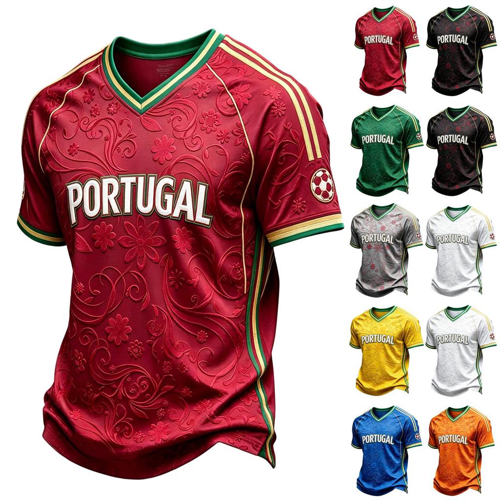 Men's Casual V-Neck T-Shirt for Everyday Wear