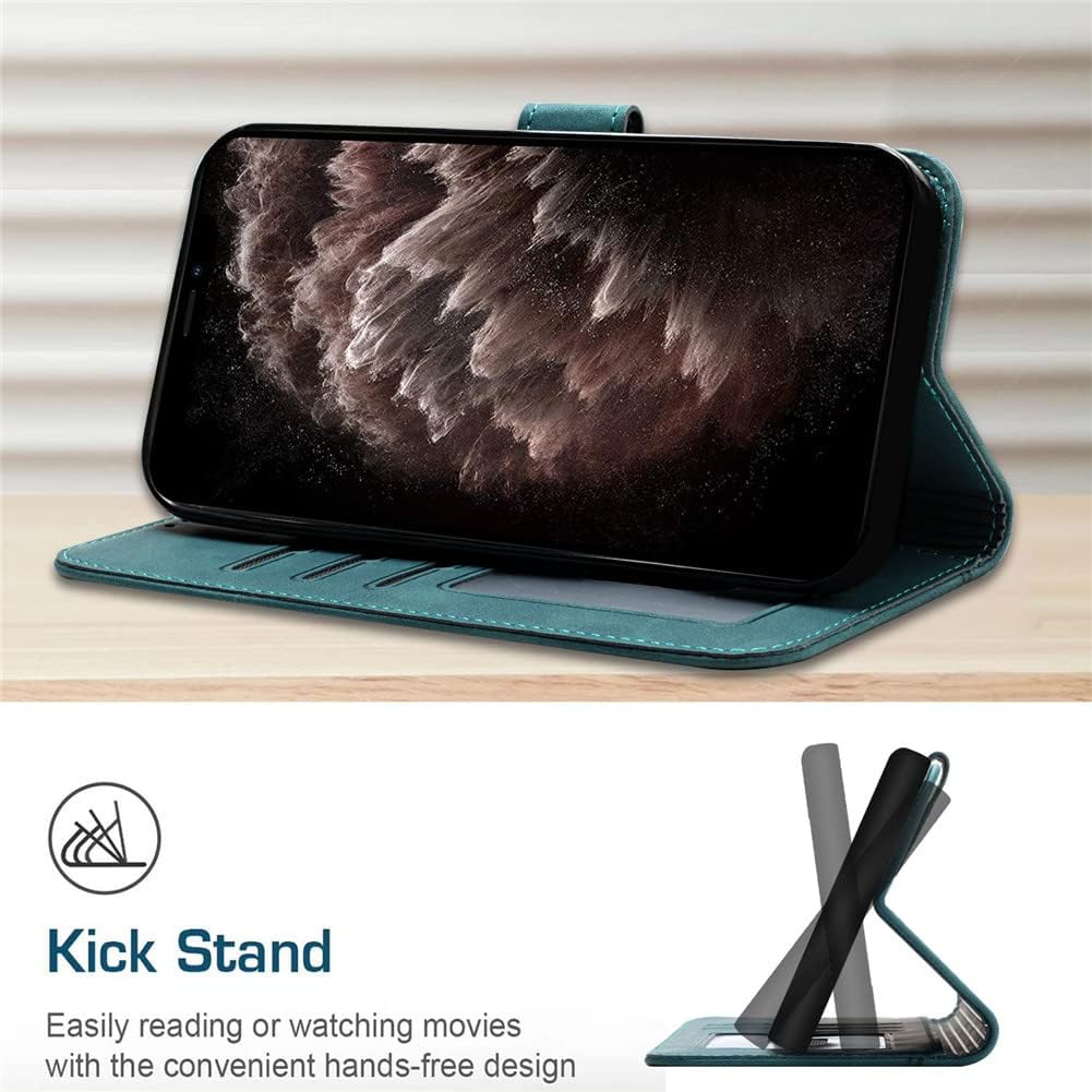 

Wallet Case for Samsung Galaxy Note 9, Galaxy Note 9 Case with Card Holder Leather Flip Case with Kickstand Magnetic Full Protection Compatible with чёрный